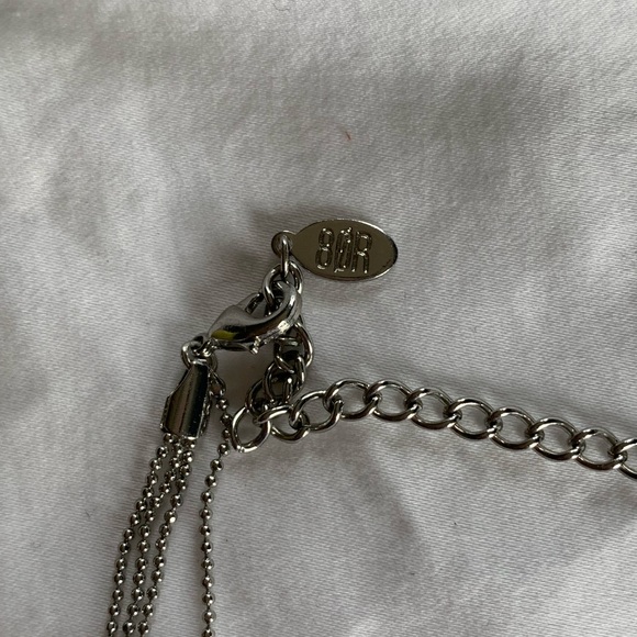 80R silver layered necklace. Never worn! - Picture 5 of 5